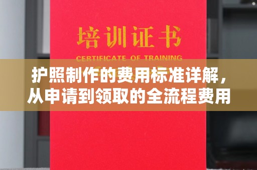 泾川护照制作的费用标准详解，从申请到领取的全流程费用指南