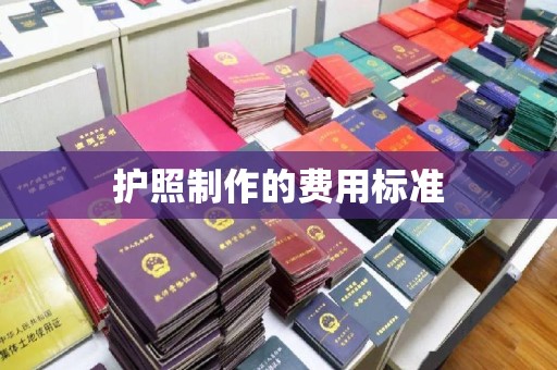 泾川护照制作的费用标准