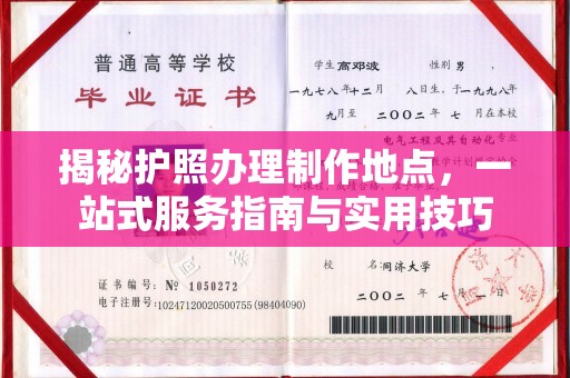 泾川揭秘护照办理制作地点，一站式服务指南与实用技巧