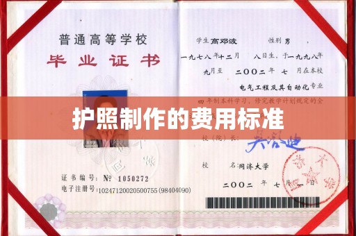 泾川护照制作的费用标准